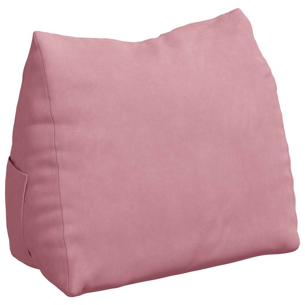 VidaXL Rugkussen Roze 60 x 20 x 50 cm Katoen Stof
