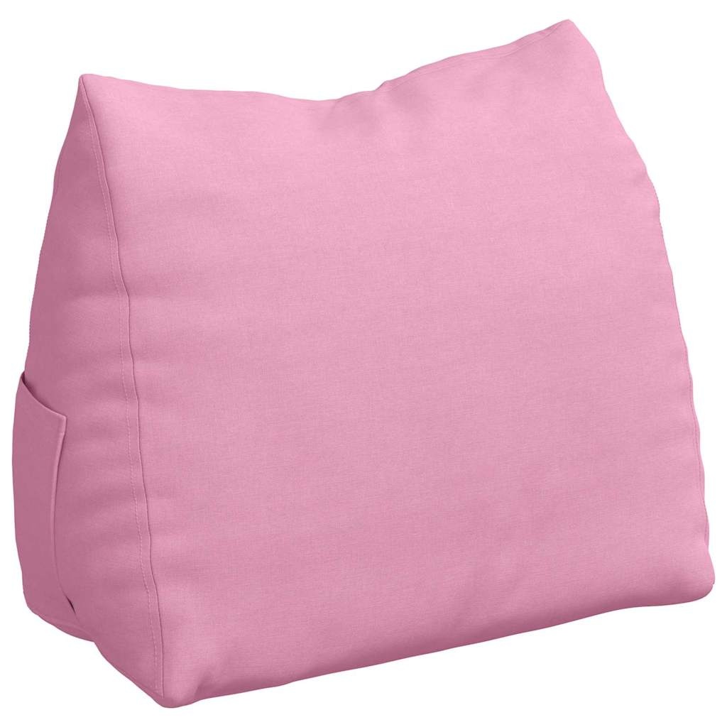 VidaXL Rugkussen Roze 60 x 20 x 50 cm Stof