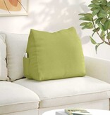 VidaXL Rugkussen Lichtgroen 60 x 20 x 50 cm Stof