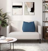 VidaXL Rugkussen Blauw 60 x 20 x 50 cm Stof