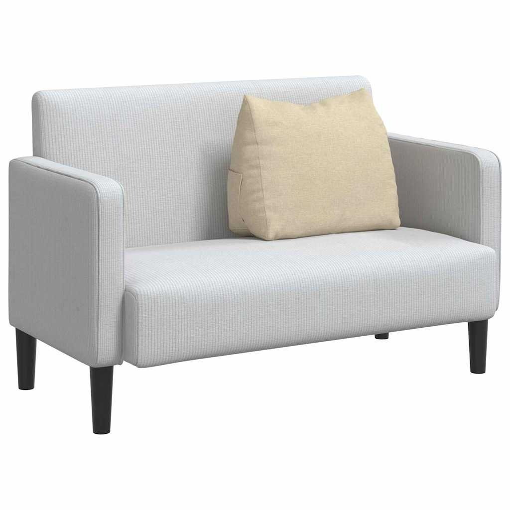 VidaXL Rugkussen Crème 60 x 20 x 50 cm Stof