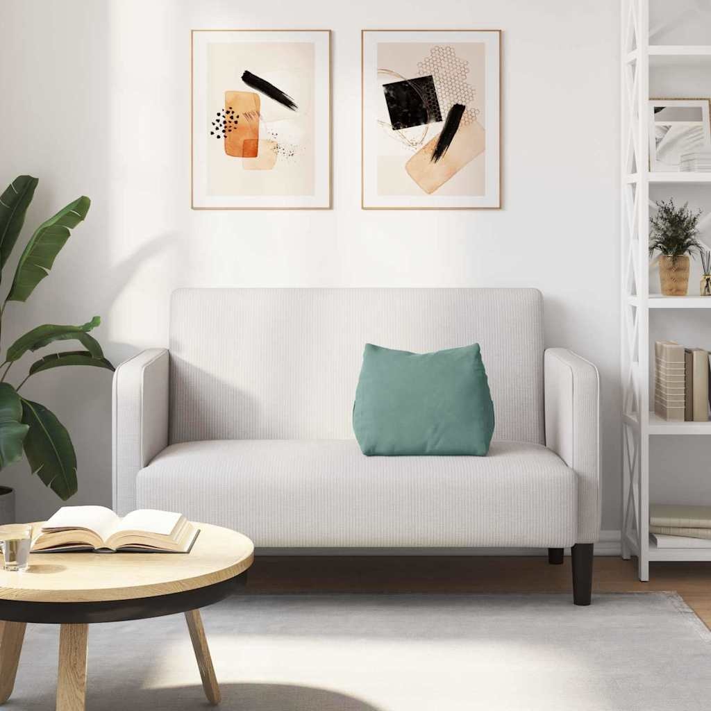 VidaXL Rugkussen Zeegroen 45 x 20 x 35 cm Katoen Stof