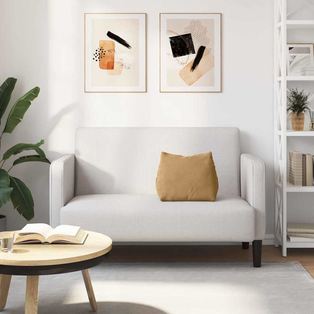 VidaXL Rugkussen Bruin 45 x 20 x 35 cm Katoen Stof