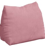 VidaXL Rugkussen Roze 45 x 20 x 35 cm Katoen Stof