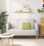 VidaXL Rugkussen Lichtgroen 45 x 20 x 35 cm Stof