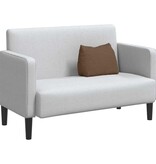 VidaXL Rugkussen Bruin 45 x 20 x 35 cm Stof