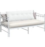 VidaXL Rugkussen Wit 140 x 19 x 50 cm Stof