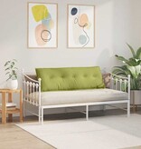 VidaXL Rugkussen Lichtgroen 140 x 19 x 50 cm Stof