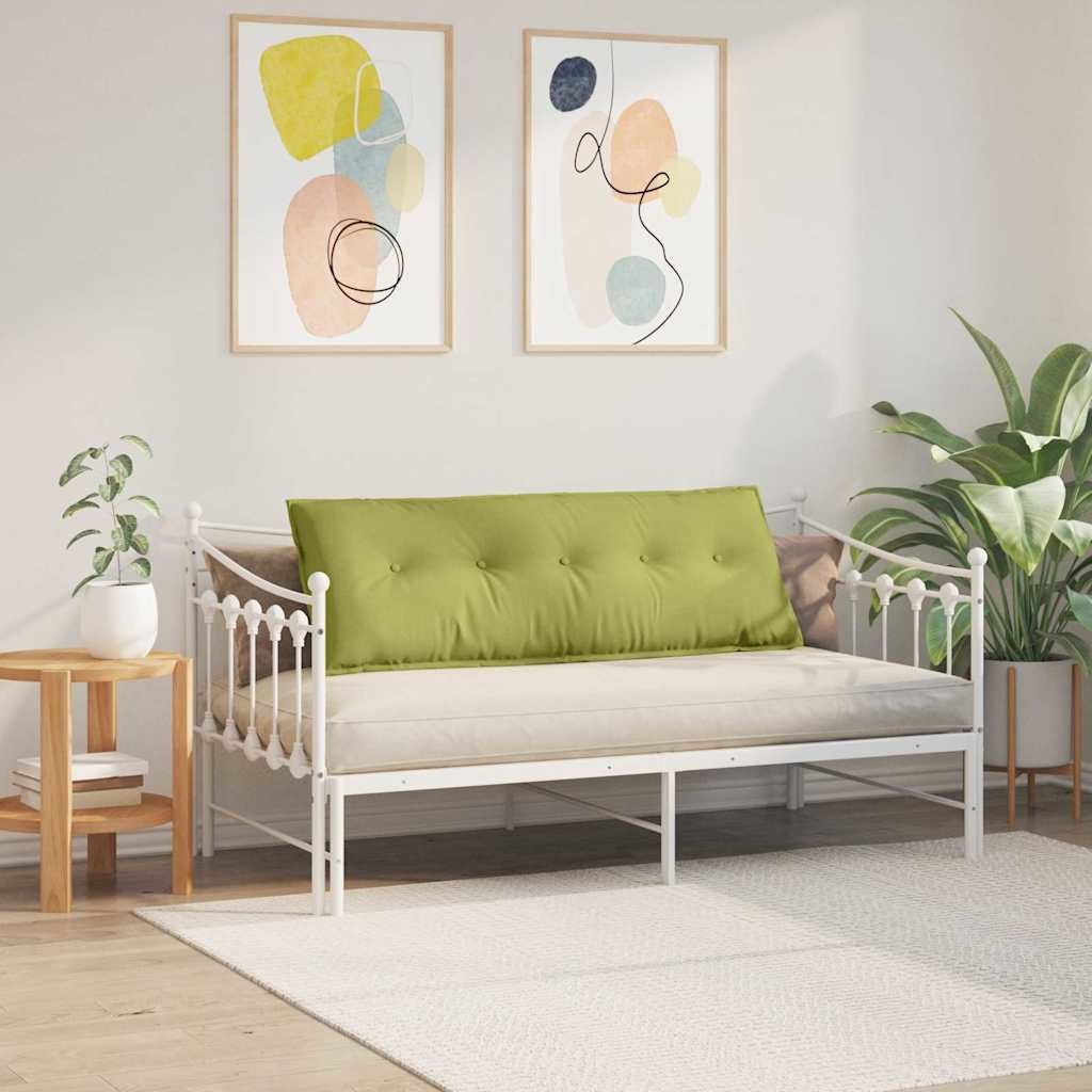 VidaXL Rugkussen Lichtgroen 140 x 19 x 50 cm Stof