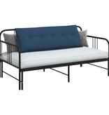 VidaXL Rugkussen Blauw 140 x 19 x 50 cm Stof