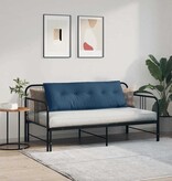 VidaXL Rugkussen Blauw 140 x 19 x 50 cm Stof