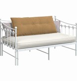 VidaXL Rugkussen Bruin 120 x 50 cm Katoen Stof