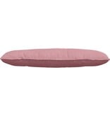 VidaXL Rugkussen Roze 120 x 50 cm Katoen Stof