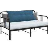 VidaXL Rugkussen Blauw 120 x 50 cm Katoen Stof