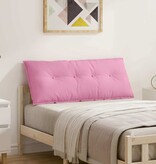 VidaXL Rugkussen Roze 120 x 19 x 50 cm Stof