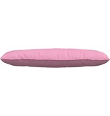 VidaXL Rugkussen Roze 120 x 19 x 50 cm Stof