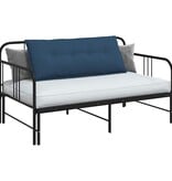 VidaXL Rugkussen Blauw 120 x 19 x 50 cm Stof