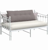 VidaXL Rugkussen Taupe 120 x 19 x 50 cm Stof