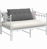 VidaXL Rugkussen Donkergrijs 100 x 50 cm Microvezel Stof