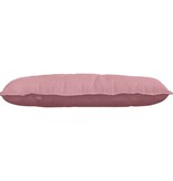 VidaXL Rugkussen Roze 100 x 50 cm Katoen Stof