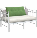 VidaXL Rugkussen Lichtgroen 100 x 50 cm Katoen Stof