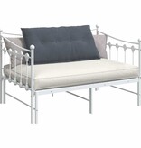 VidaXL Rugkussen Donkergrijs 100 x 50 cm Katoen Stof