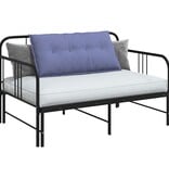 VidaXL Rugkussen Jeans Blauw 100 x 19 x 50 cm Stof