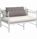 VidaXL Rugkussen Taupe 100 x 19 x 50 cm Stof