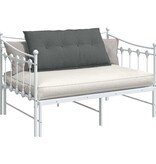 VidaXL Rugkussen Donkergrijs 100 x 19 x 50 cm Stof