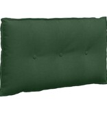 VidaXL Rugkussen Jungle Groen 80 x 50 cm Katoen Stof
