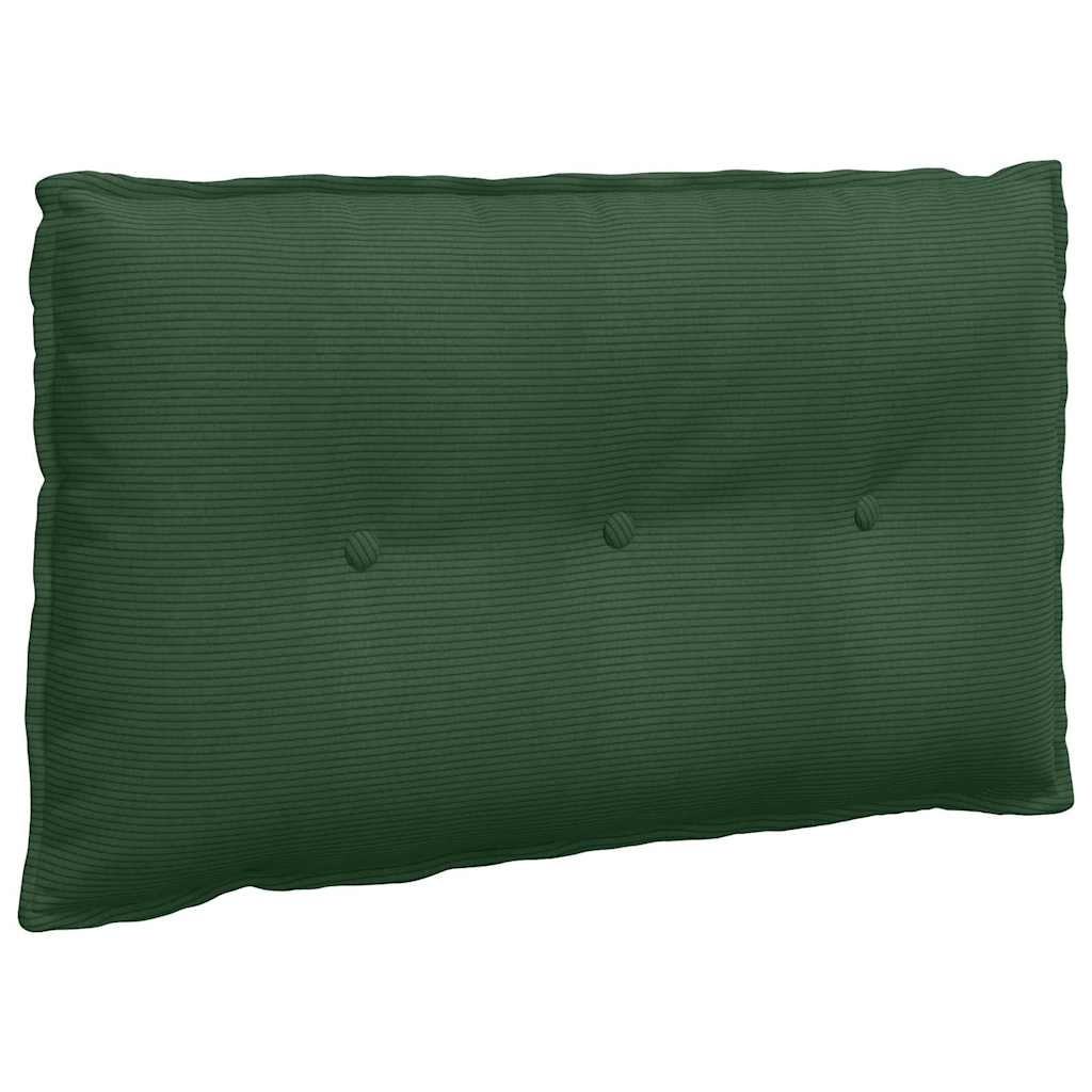 VidaXL Rugkussen Jungle Groen 80 x 50 cm Katoen Stof