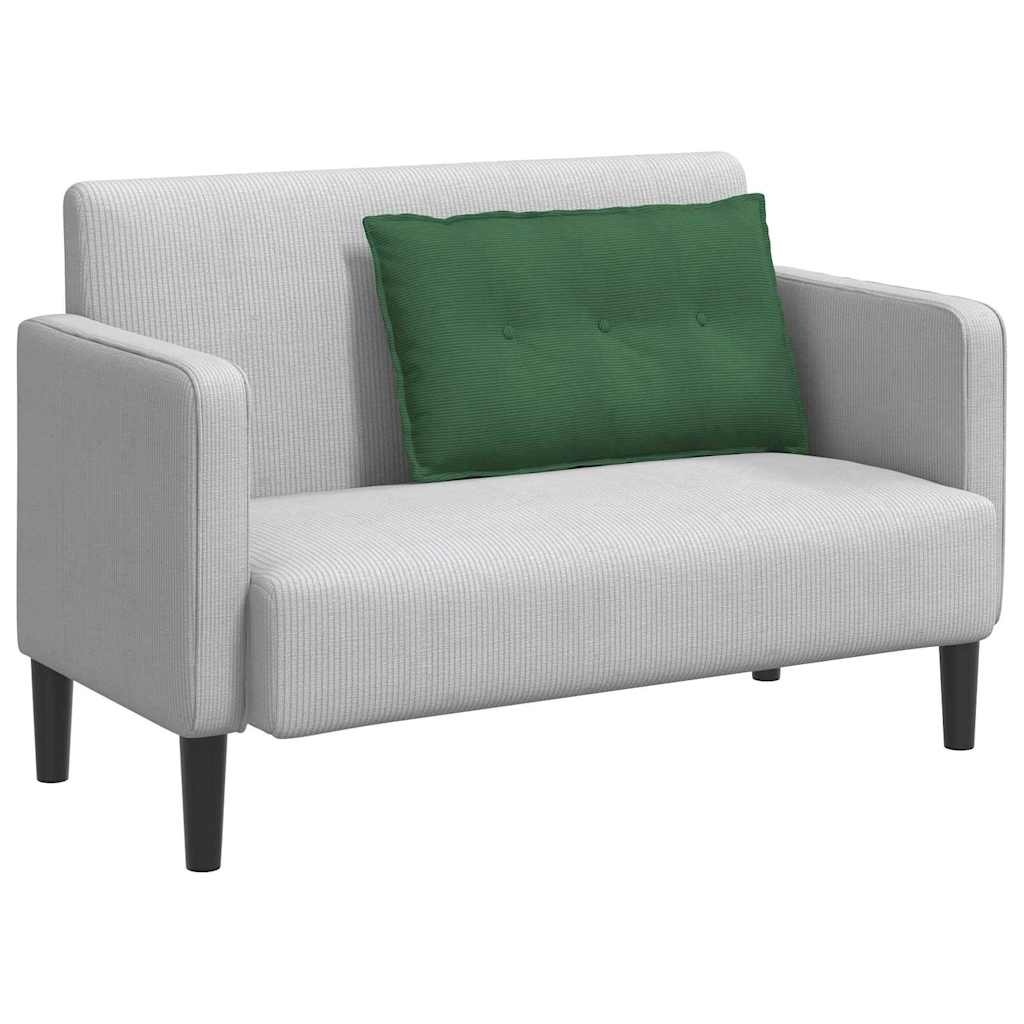 VidaXL Rugkussen Jungle Groen 80 x 50 cm Katoen Stof