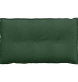 VidaXL Rugkussen Jungle Groen 80 x 50 cm Katoen Stof