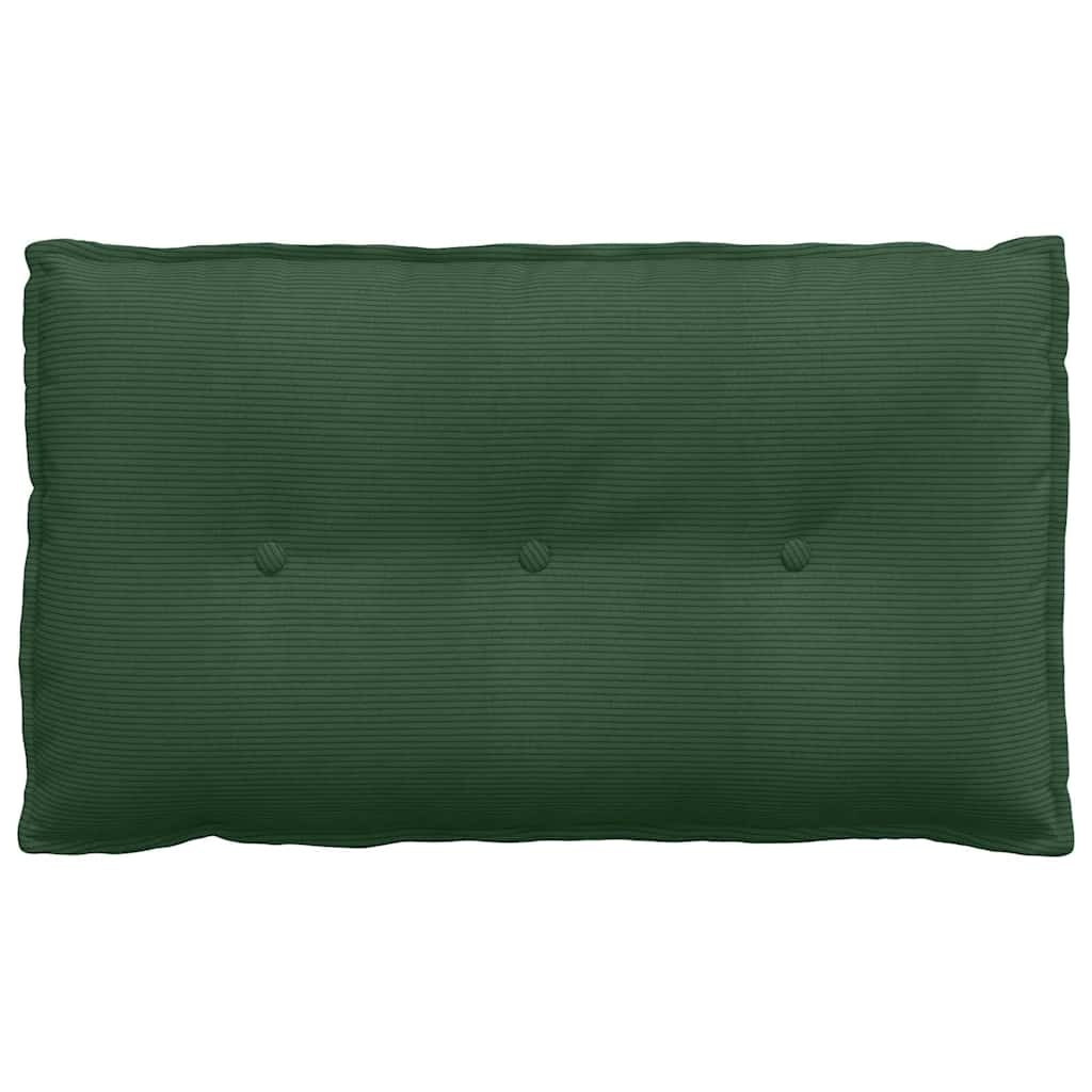 VidaXL Rugkussen Jungle Groen 80 x 50 cm Katoen Stof