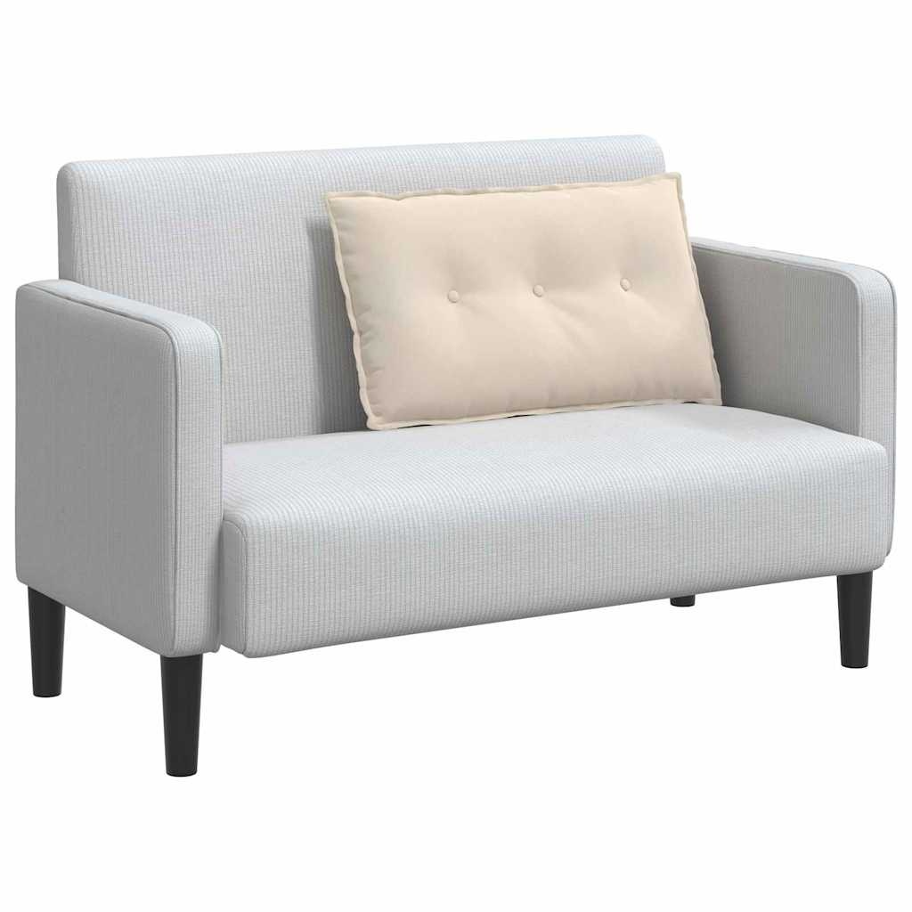 VidaXL Rugkussen Beige 80 x 50 cm Microvezel Stof