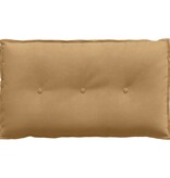 VidaXL Rugkussen Bruin 80 x 50 cm Katoen Stof