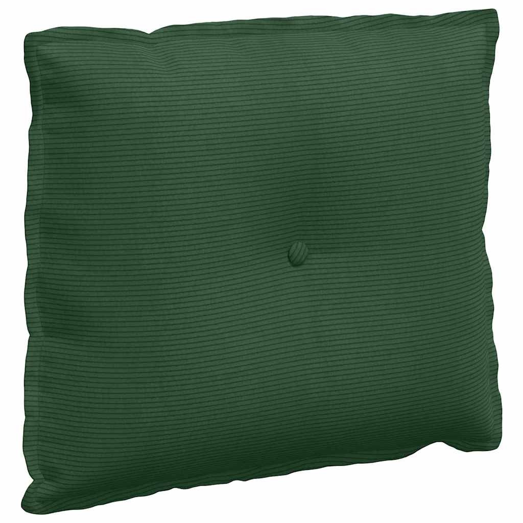 VidaXL Rugkussen Jungle Groen 60 x 50 cm Katoen Stof