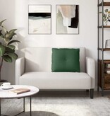 VidaXL Rugkussen Jungle Groen 60 x 50 cm Katoen Stof