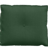 VidaXL Rugkussen Jungle Groen 60 x 50 cm Katoen Stof