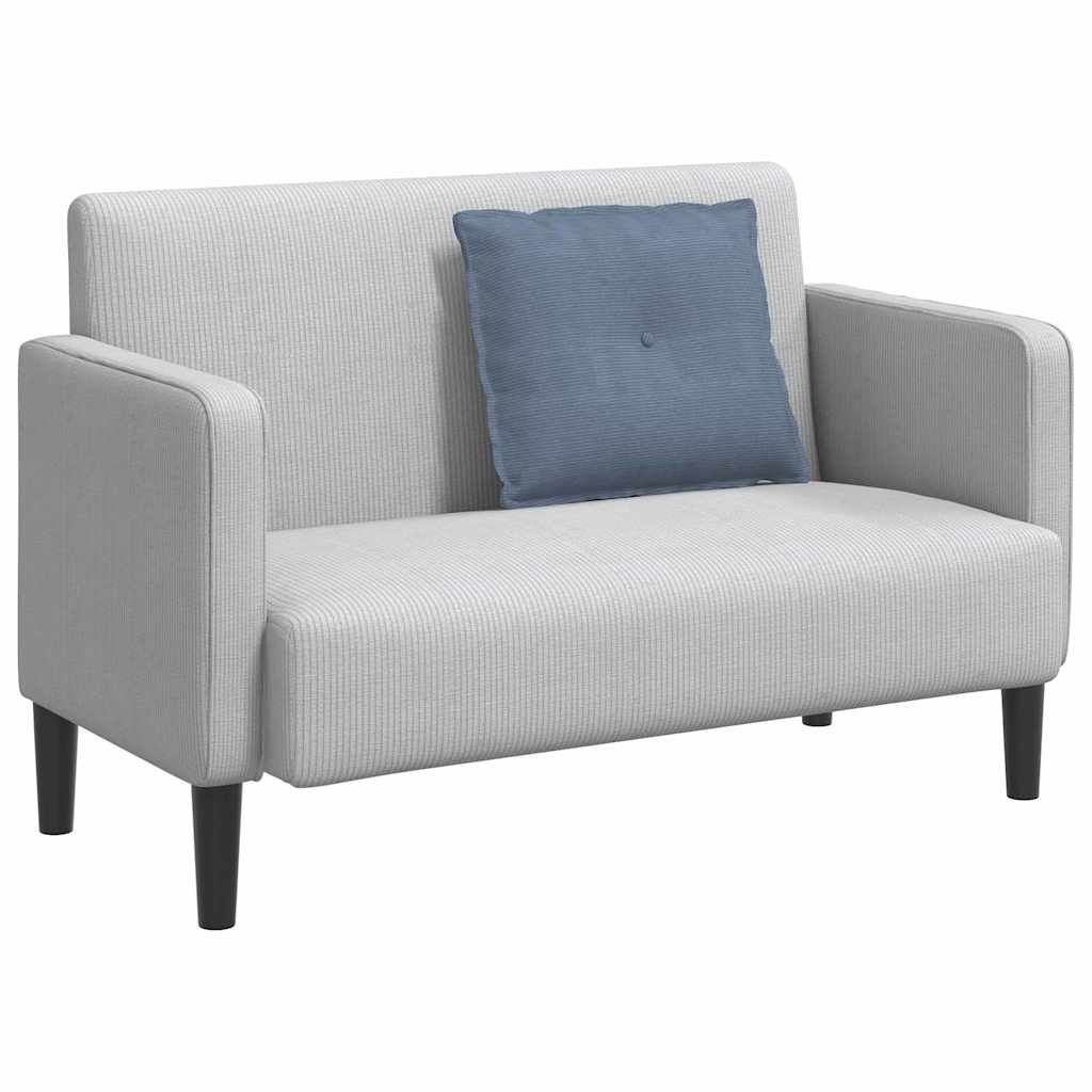 VidaXL Rugkussen Blauw 60 x 50 cm Katoen Stof