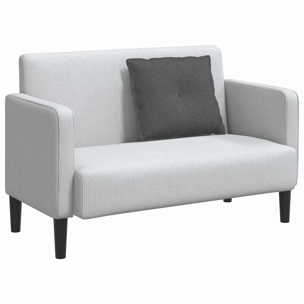 VidaXL Rugkussen Donkergrijs 60 x 50 cm Katoen Stof