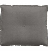 VidaXL Rugkussen Lichtgrijs 60 x 50 cm Katoen Stof