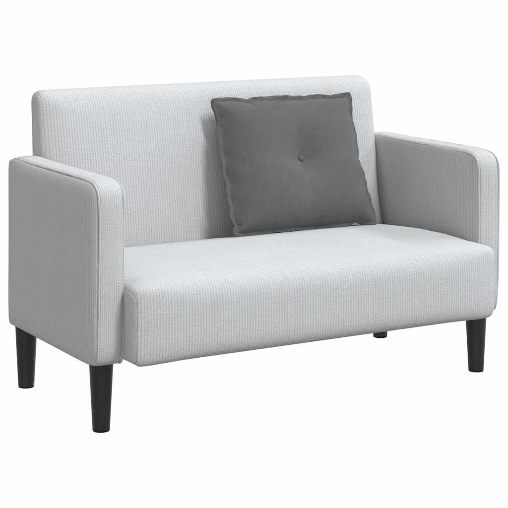 VidaXL Rugkussen Donkergrijs 60 x 50 cm Microvezel Stof