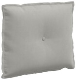 VidaXL Rugkussen Lichtgrijs 60 x 50 cm Microvezel Stof