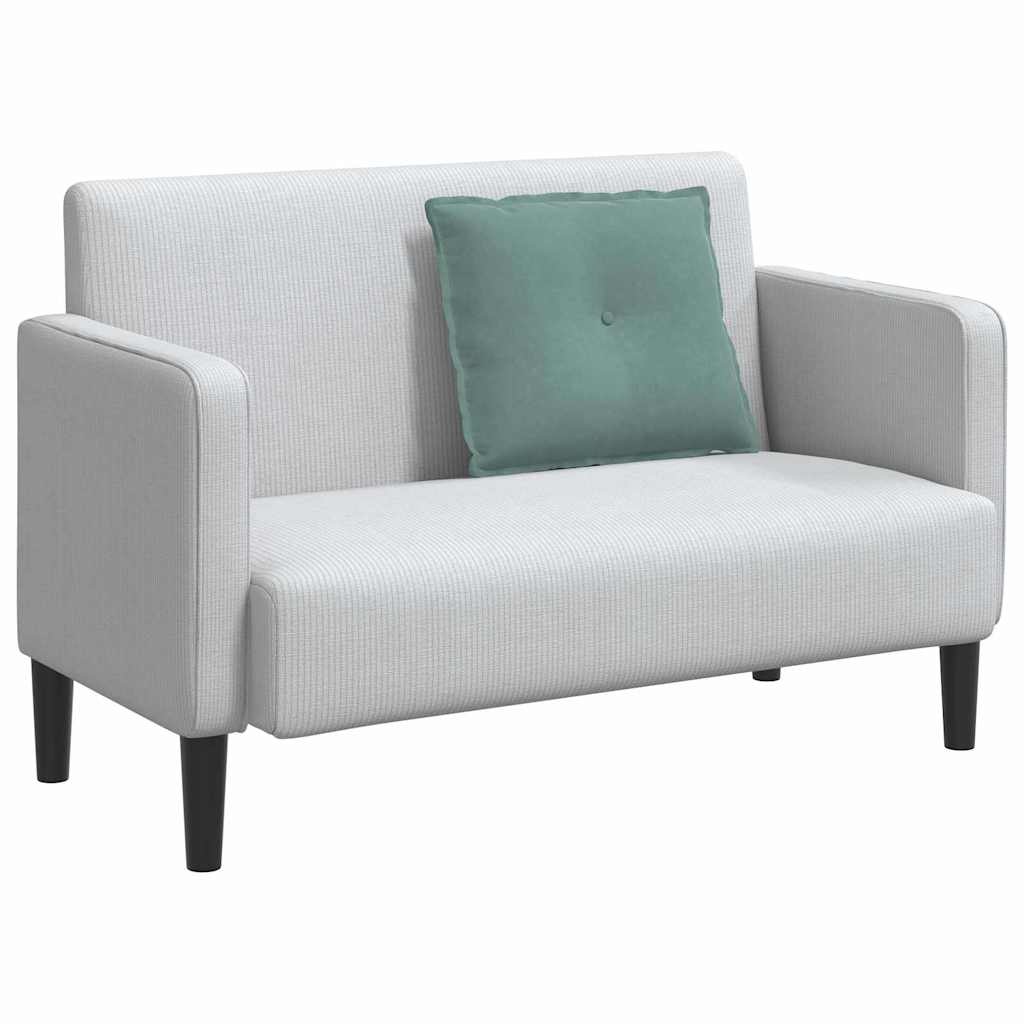 VidaXL Rugkussen Zeegroen 60 x 50 cm Katoen Stof