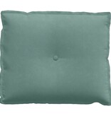 VidaXL Rugkussen Zeegroen 60 x 50 cm Katoen Stof