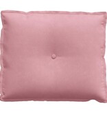 VidaXL Rugkussen Roze 60 x 50 cm Katoen Stof