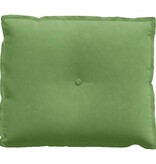 VidaXL Rugkussen Lichtgroen 60 x 50 cm Katoen Stof