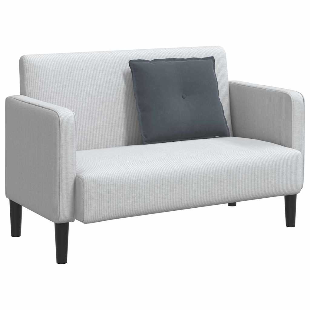 VidaXL Rugkussen Donkergrijs 60 x 50 cm Katoen Stof