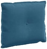 VidaXL Rugkussen Blauw 60 x 50 cm Katoen Stof